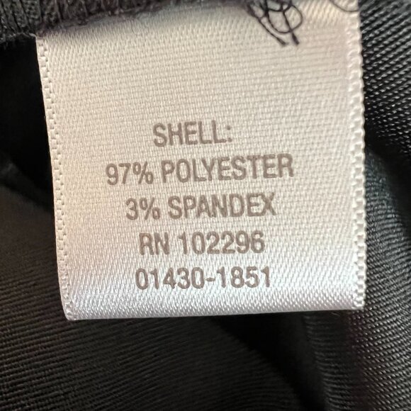 Christopher & Banks Midi Sheath Dress Black Sleeveless‎ Women 12 - Picture 6 of 8